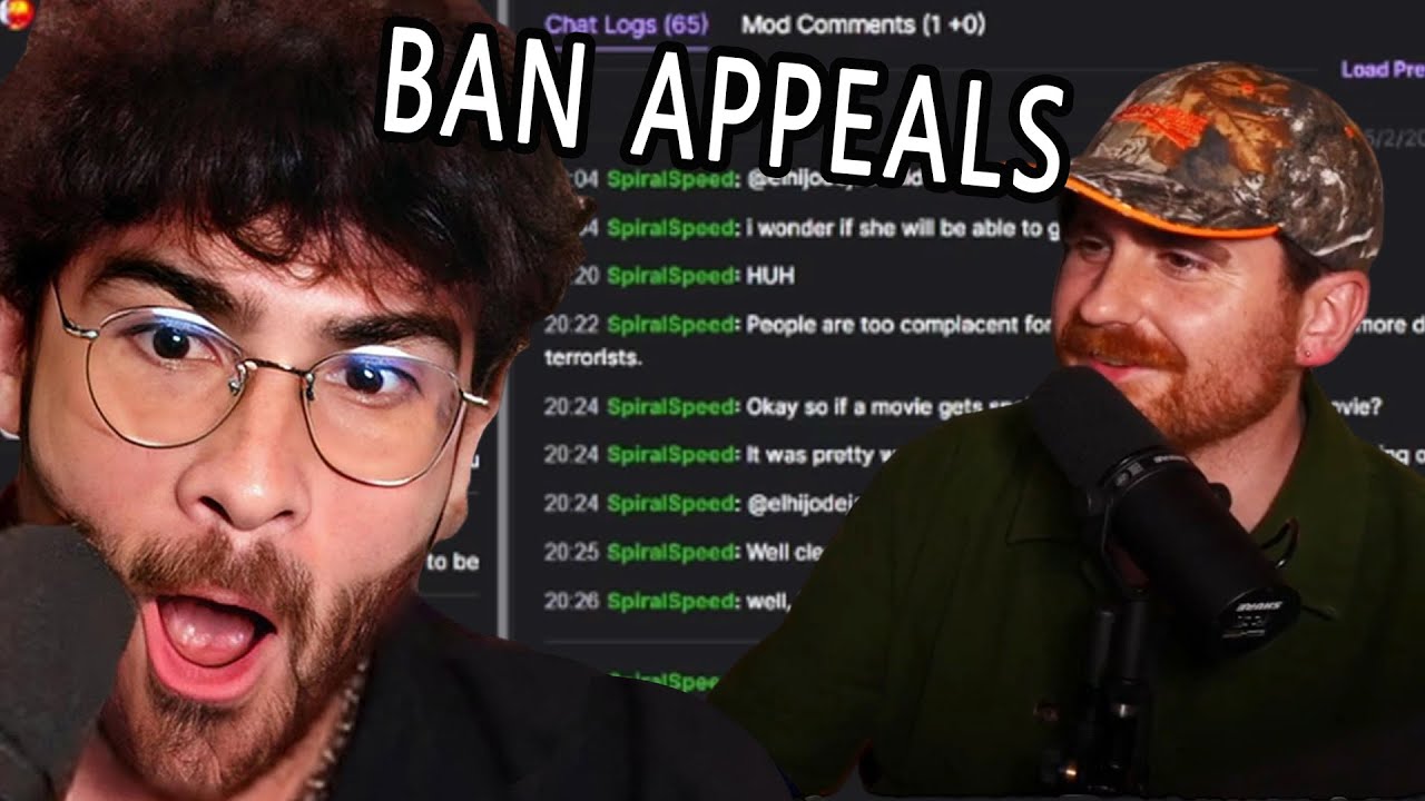 Judge Hasan X LolOverruled Does Ban Appeals | HasanAbi reacts