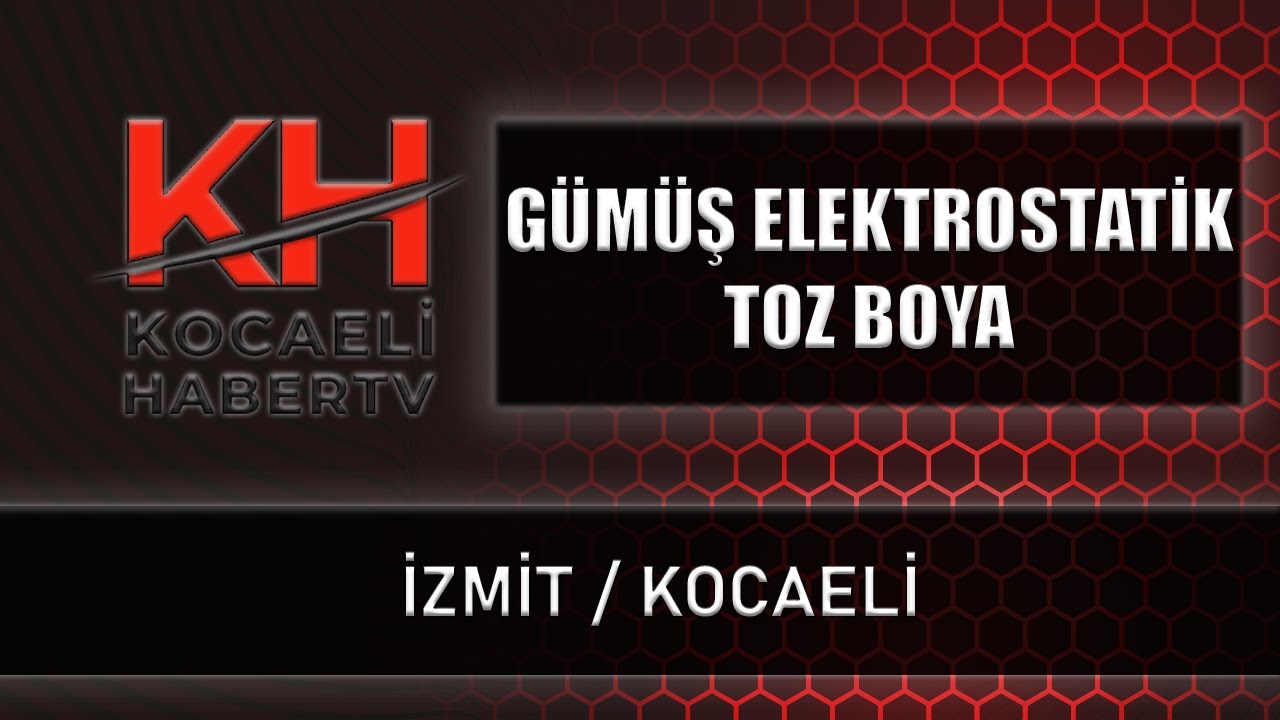 GÜMÜŞ ELEKTROSTATİK TOZ BOYA - İzmit / KOCAELİ
