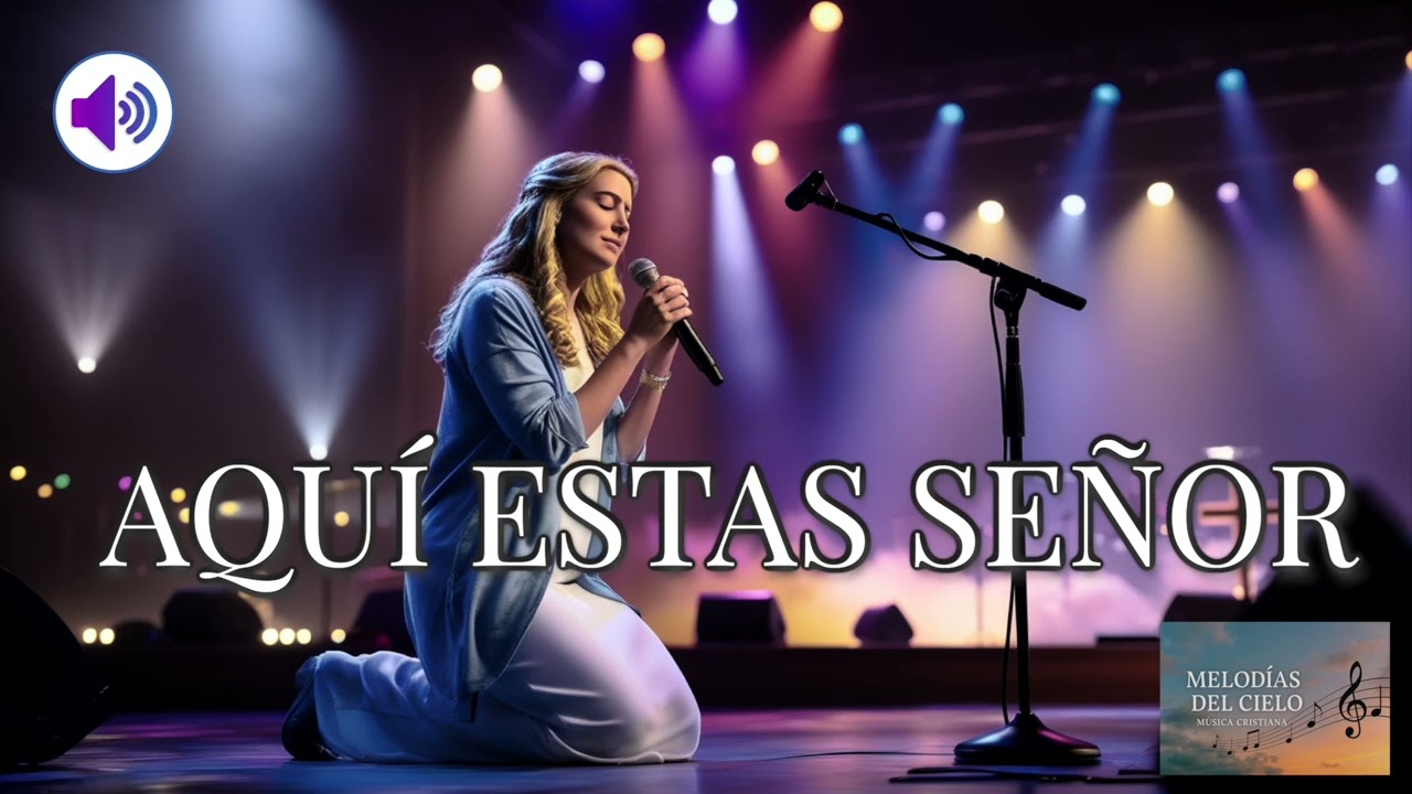 MUSICA CRISTIANA  AQUÍ ESTAS SEÑOR ALABANZAS QUE REFRESCAN EL CORAZÓN Y EL ALMA ALABANZA