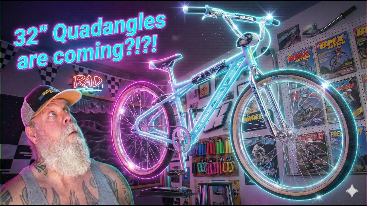 Bigger BMX Bikes Are Coming - 32' Quad First Look