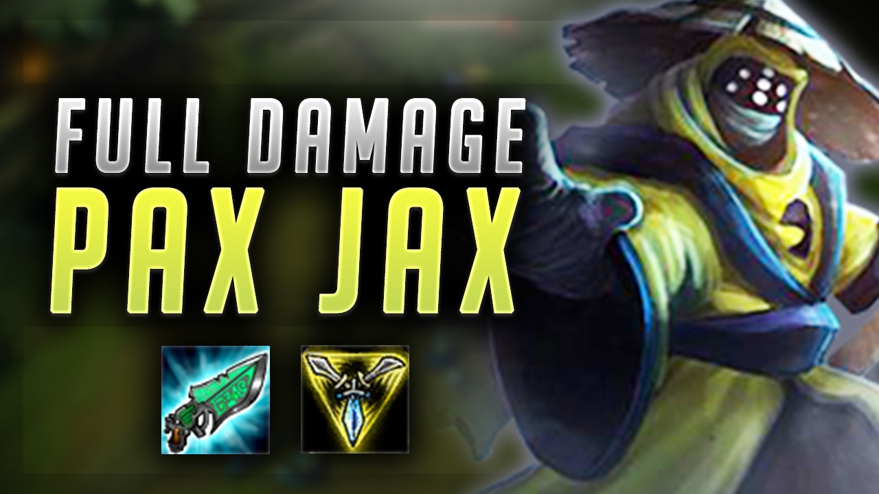 FULL DAMAGE PAX JAX! GUNBLADE + TRIFORCE OP! - League of Legends Gameplay
