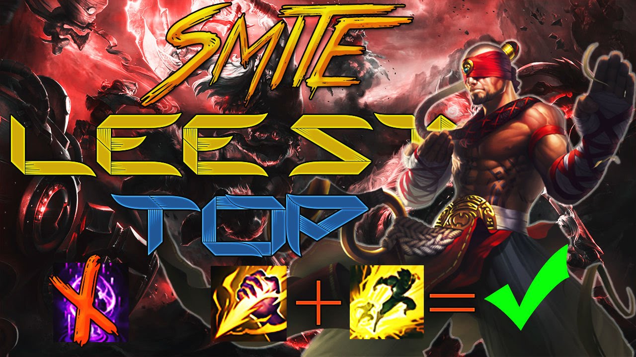 LEE SIN TOP WITH SMITE IS BROKEN (SmiteSin Top)