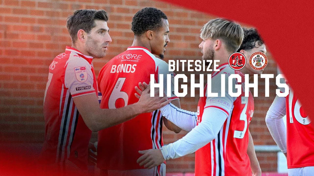 Match Highlights: Town 2-1 Accrington Stanley