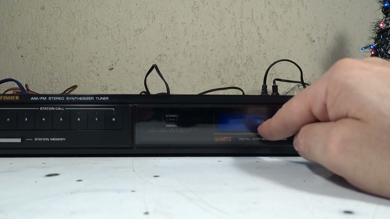SINTONIZADOR FISHER FM-273 JAPAN 1983 RESTAURACION P3/3