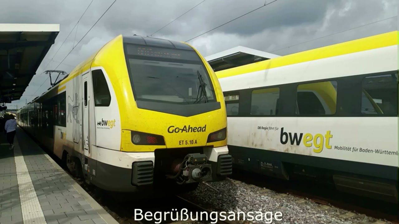 Go  Ahead  ￼￼Ansagen   RB13￼ Von Stuttgart ￼HBF bis Aalen HBF￼