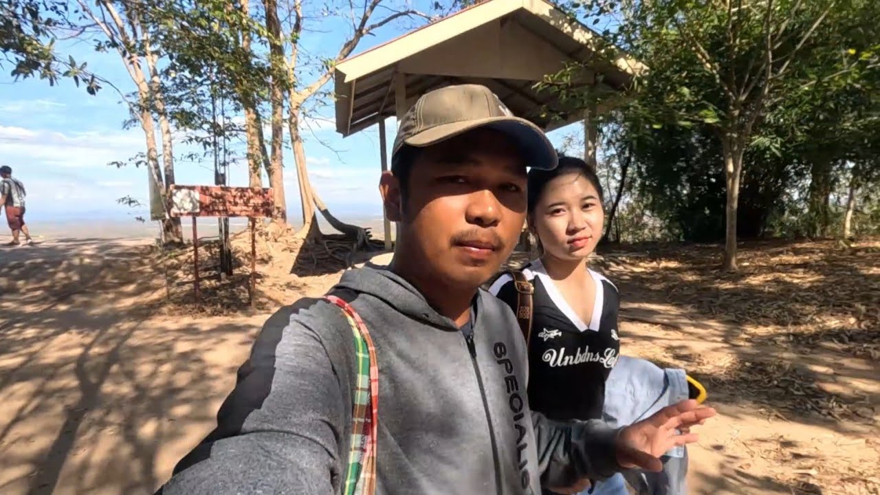 #น้องติน่า #สาวลาว หนุ่มไทยควงแขน​สาวลาวเที่ยวสถานที่​ท่องเที่ยวดังของประเทศดูเธอตื่นเต้นมาก