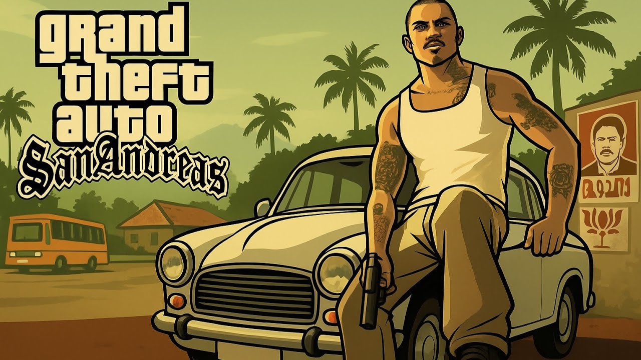 GTA San Andreas: Kerala Edition | CJ in Kerala 