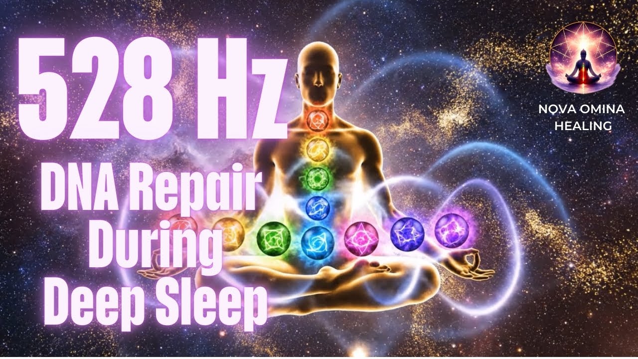 528Hz Deep Sleep Frequency | Support Healing, Regeneration & Balance | Fades to Black After 15 Min