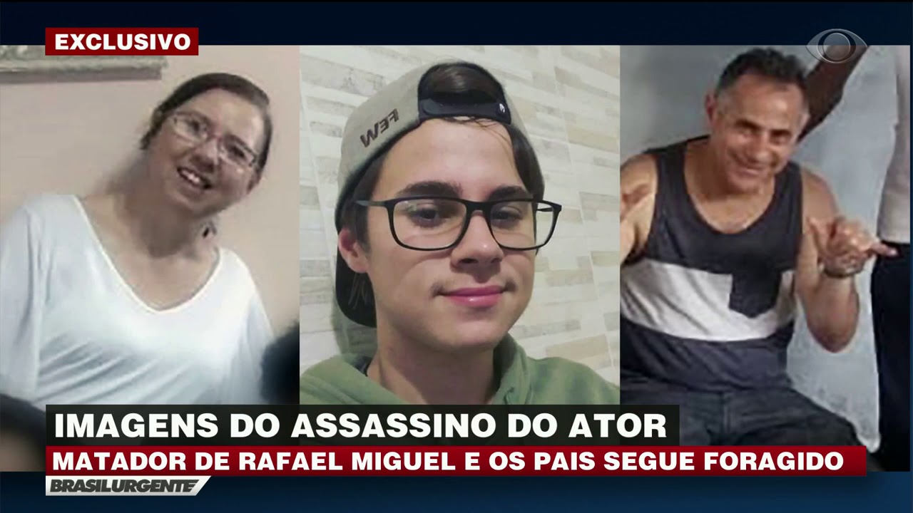 Caso Rafael Miguel: imagens exclusivas da fuga do assassino