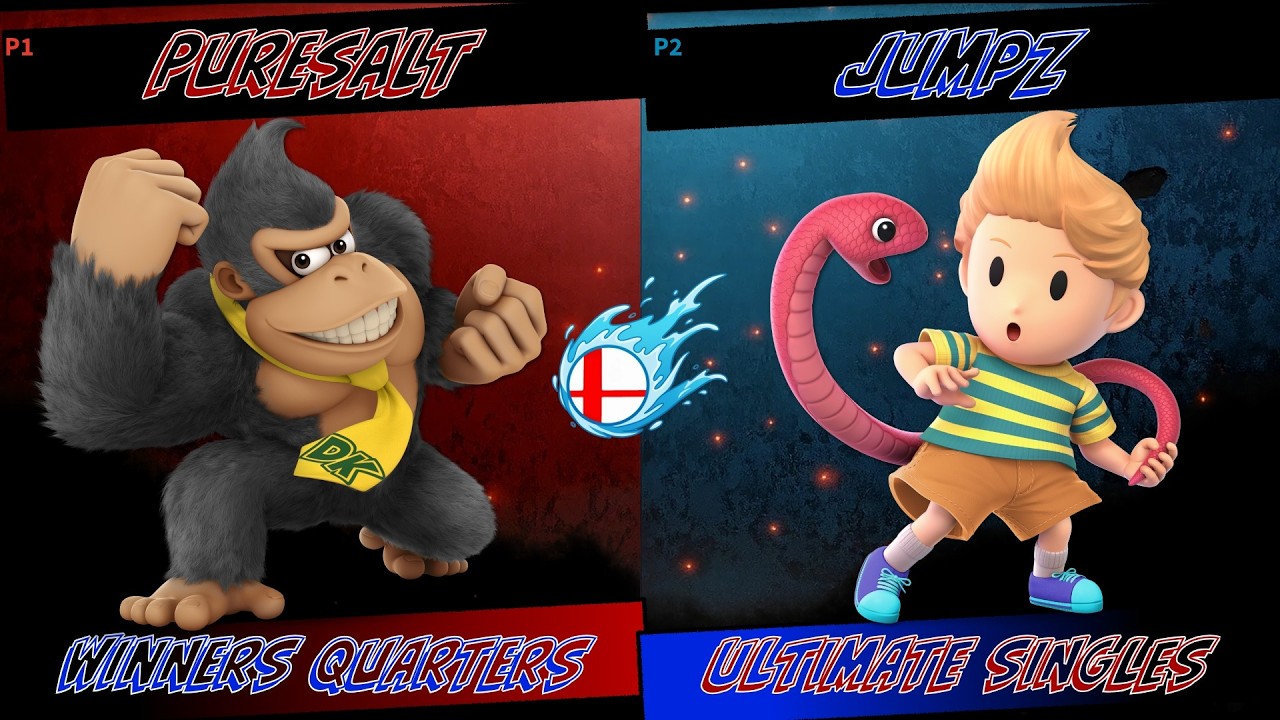 Rehydrating Smash #2 Winners Quarter-Finals - PureSalt (Donkey Kong) VS. JuMpZ (Lucas)