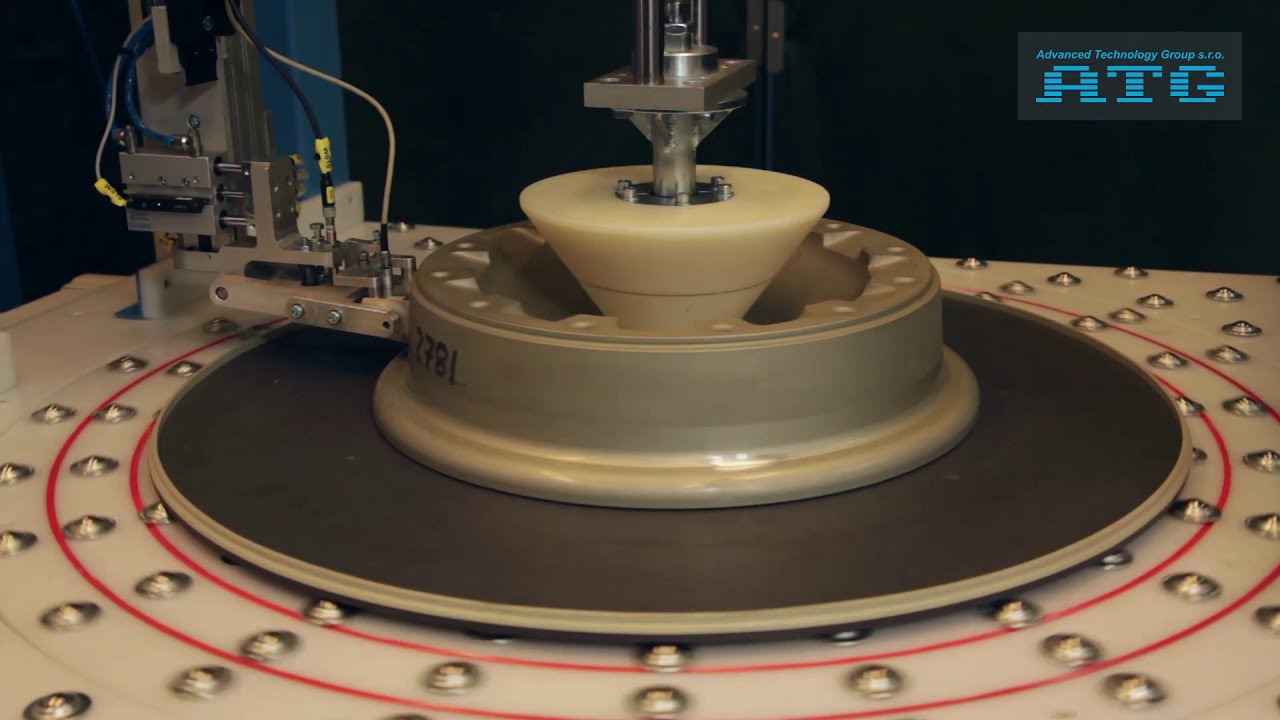 Eddy Current Testing of aircraft wheel rim surface (AWT 950 NG)