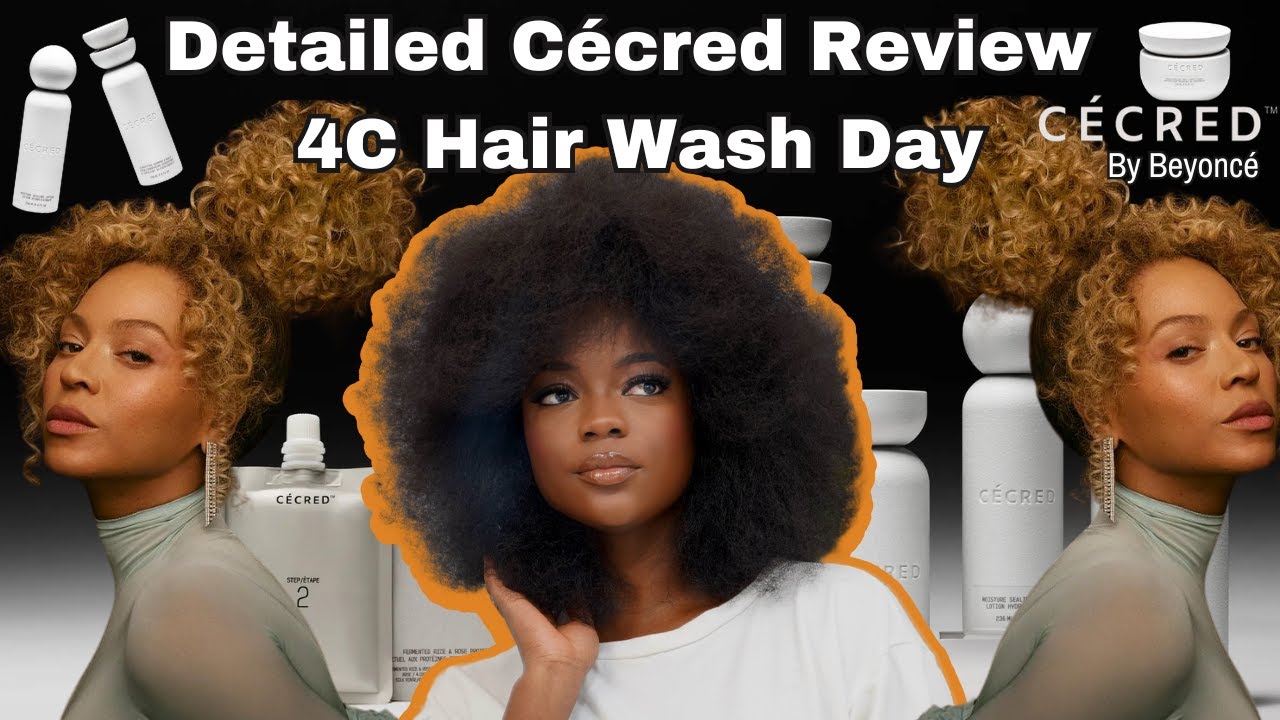 Detailed CECRED Hair review on 4C Hair. Wash Day!