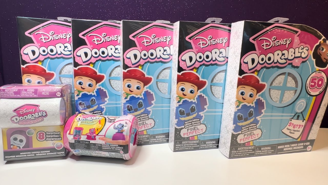 PIXEL PERFECT DOORABLES UNBOXING + CODES | MICRO MOTION | SQUISHALOTS WHATCHA GATCHA