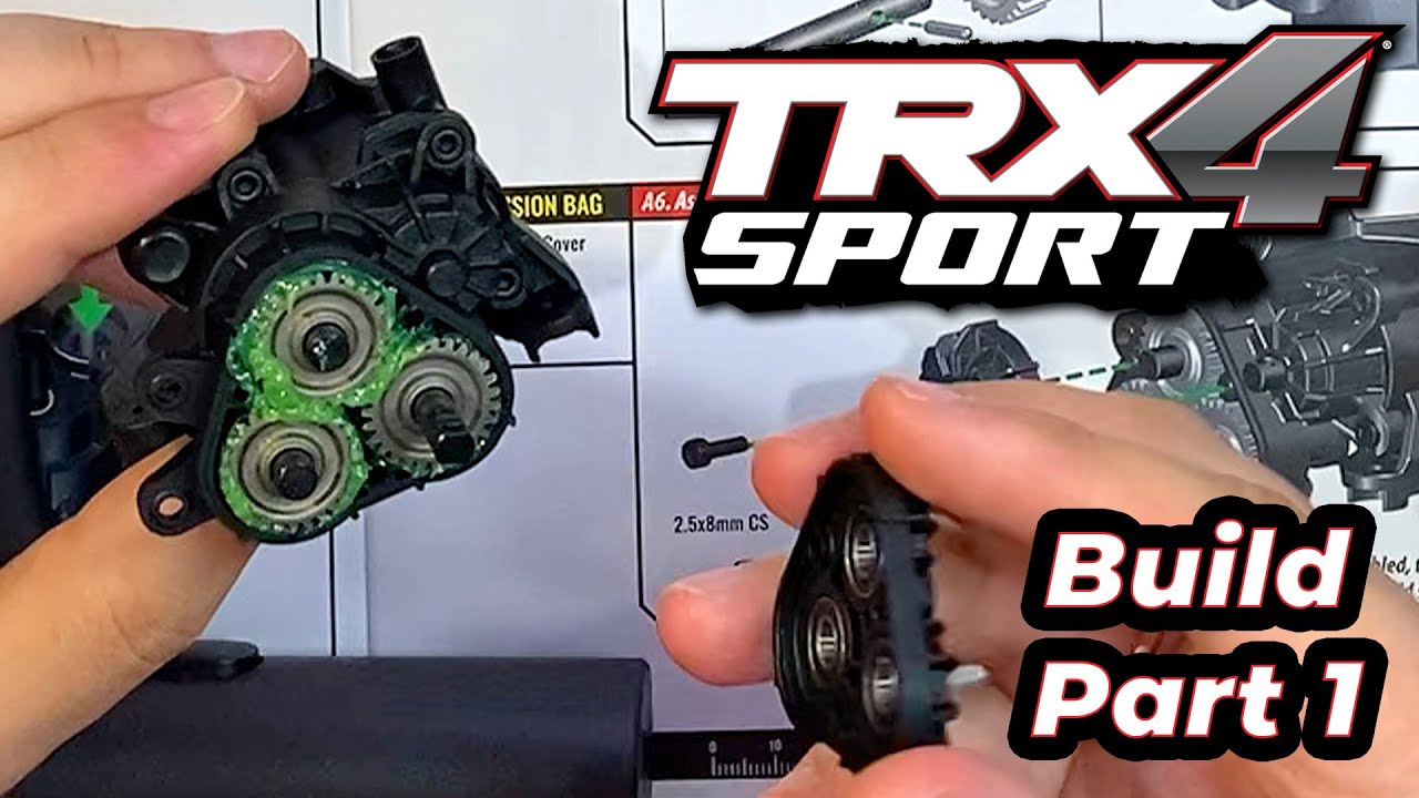 TRX 4 Sport Kit Build 2021 | Transmission Assembly | Part 1