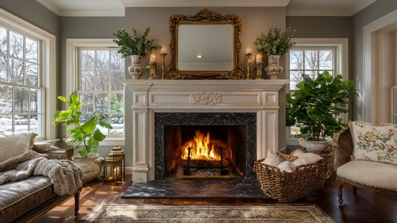 Cozy Laura Ashley Style Winter Home 🏡 | Timeless English Cottage Decor Ideas