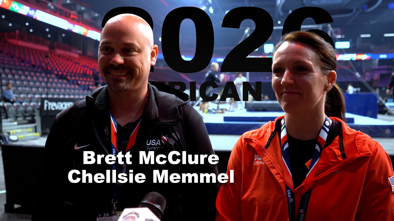 Brett McClure & Chellsie Memmel - Interview - 2026 American Cup - Podium Training