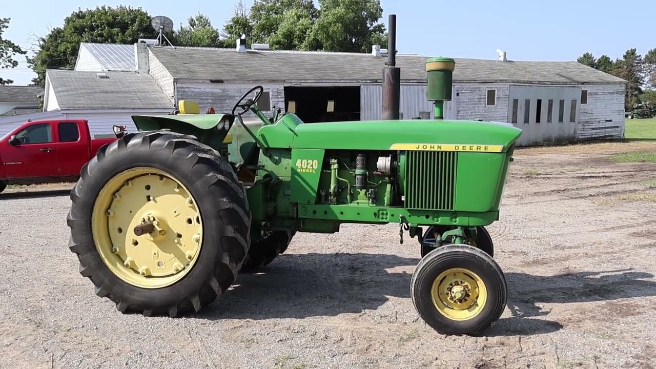 One Owner John Deere 4020 - Smith Online Farm Auction 9/15/25 - www.bradneuhart.com