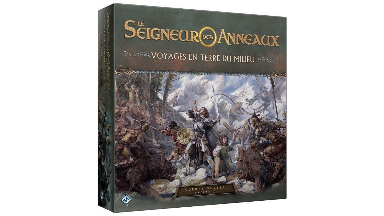Le Seigneur des Anneaux Voyage en Terre du Milieu Guerre Ouverte Unboxing partie 1 🤩💚