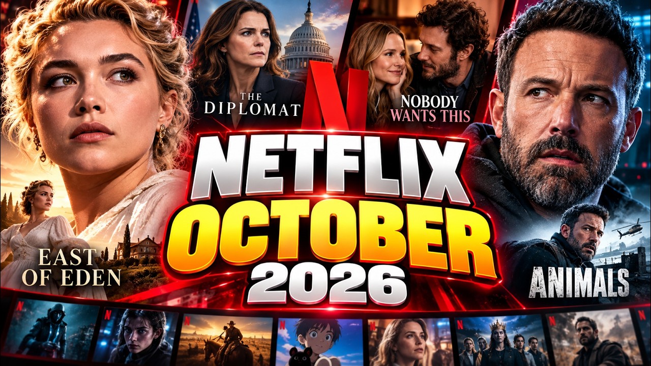 Netflix в октябре 2026: 10 главных новинок кино и сериалов, которые стоит посмотреть