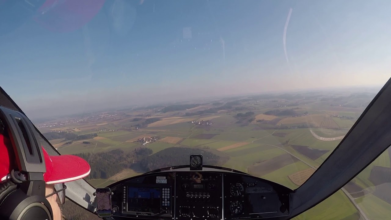 Magni M24 gyrocopter local flight EDML 20200207