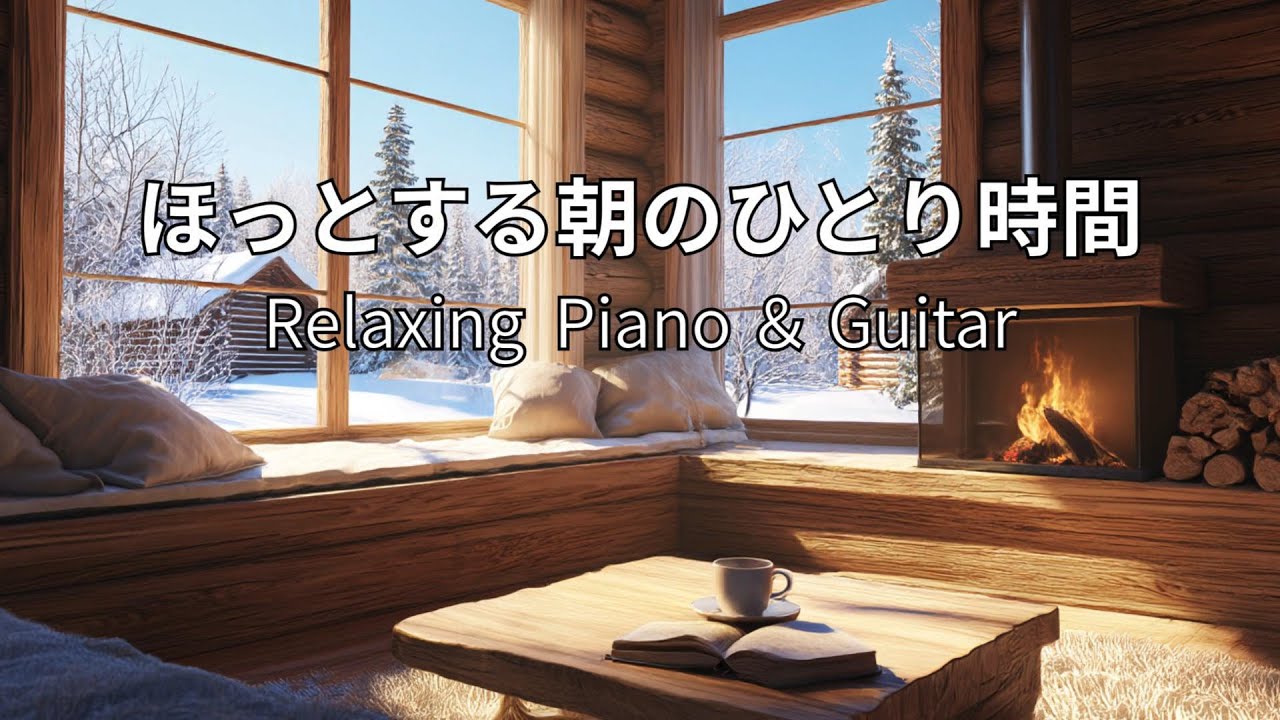 【癒しBGM】ほっとする朝のひとり時間｜心地よいギター＆ピアノジャズ
