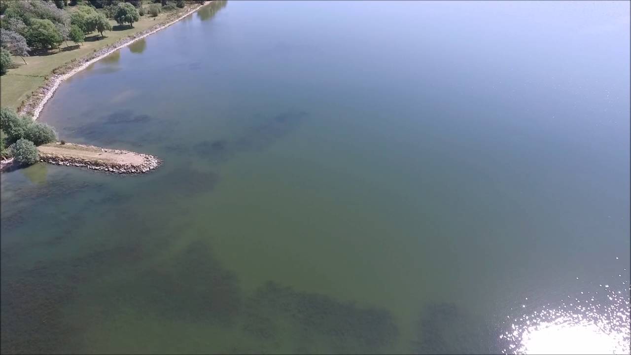 Flight over Grafham Water in DJI Phantom 3 Advanced