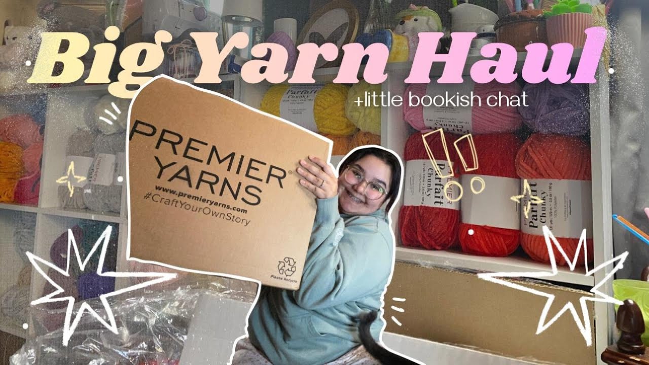Let's catch up! | big yarn haul and little bookish chat 🧶📚