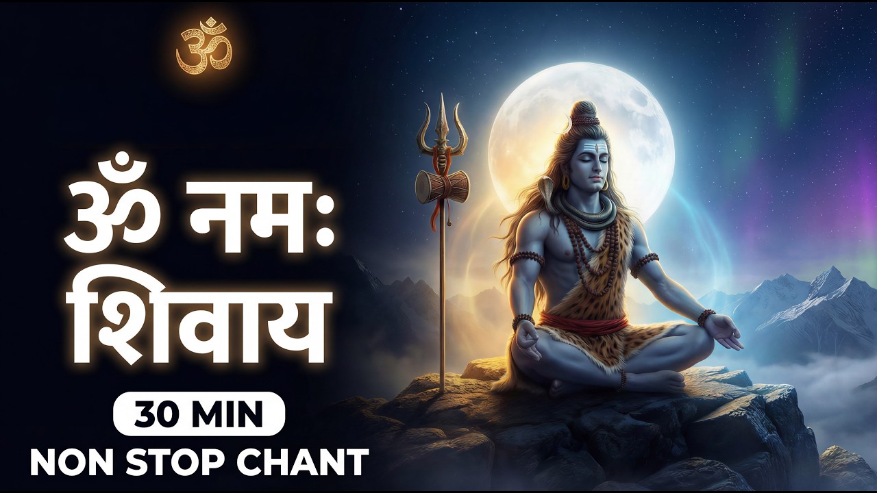 ॐ नमः शिवाय | 30 मिनट शांत जप | Maha Shivratri Special | Shiva Mantra Chanting