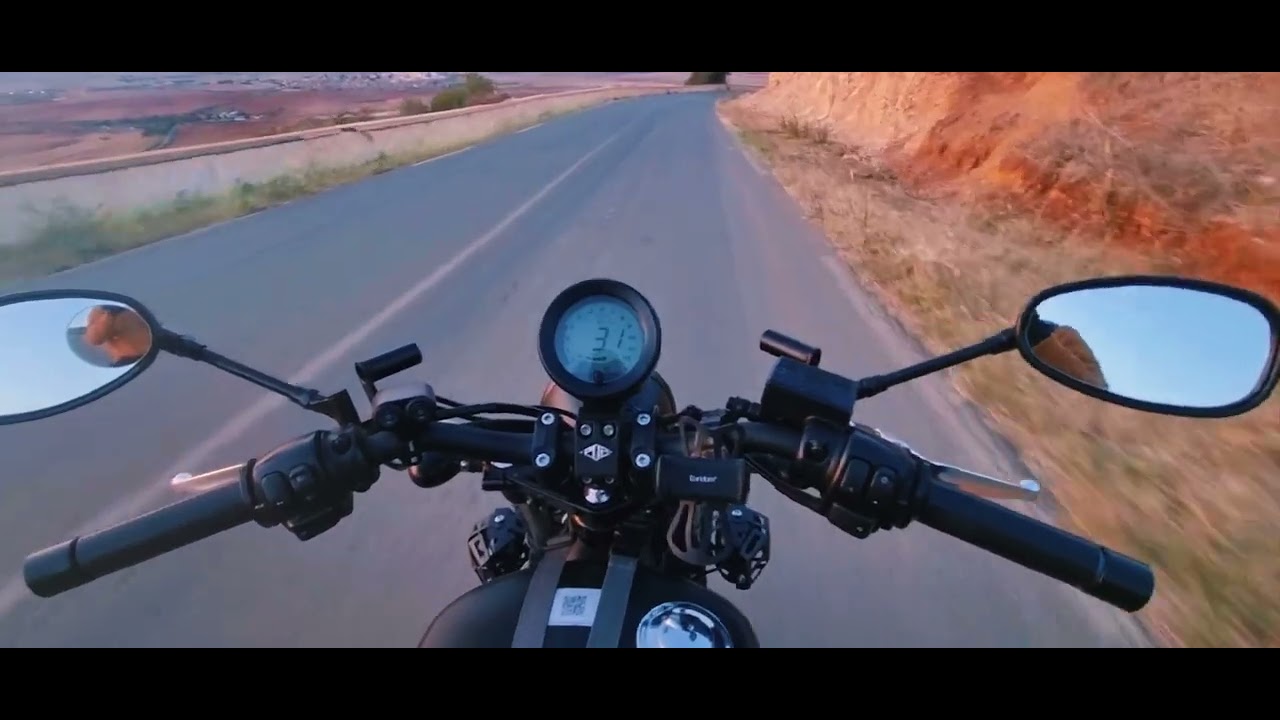 Solo ride to the forest of Tafraoui, Oran, Algeria - K light 202