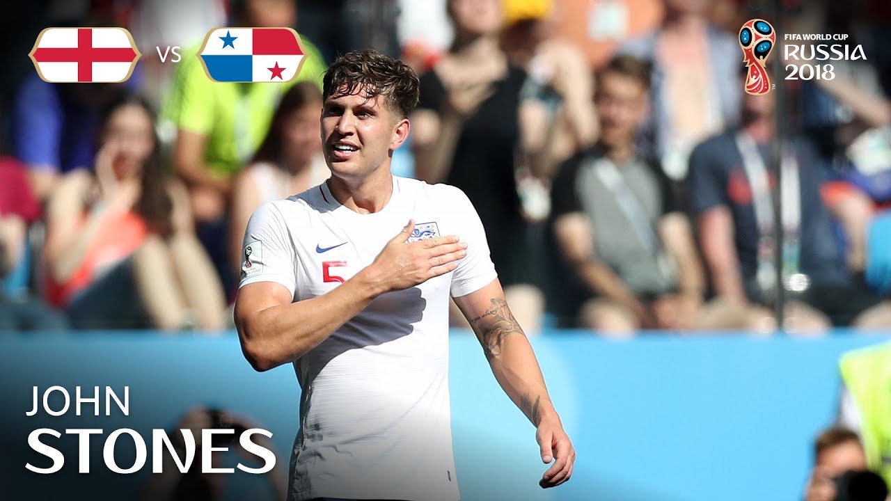 John STONES Goal 2 -  England v Panama - MATCH 30