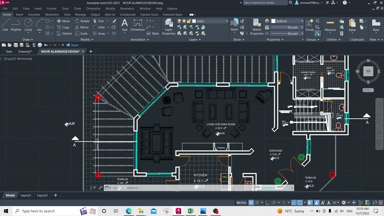 Autocad Beginners Course | NEU Fall Term | 105