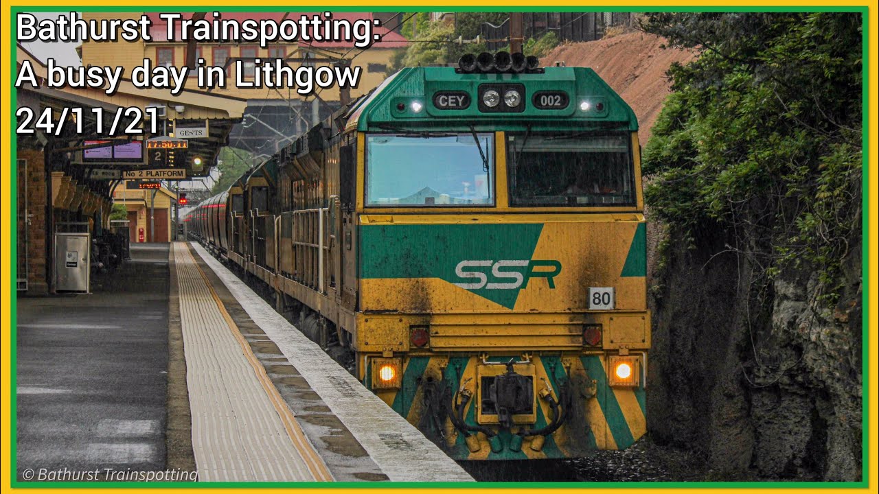 Bathurst Trainspotting: A Busy Day in Lithgow