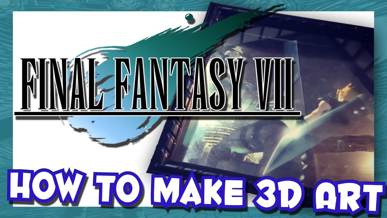How to make 3D Layered Art  | 3D Diorama |  Retro Games