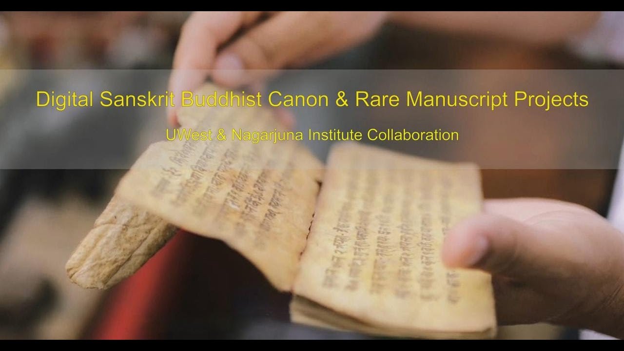 Promo Video: Digital Sanskrit Buddhist Canon & Rare Sanskrit Buddhist Manuscript Projects