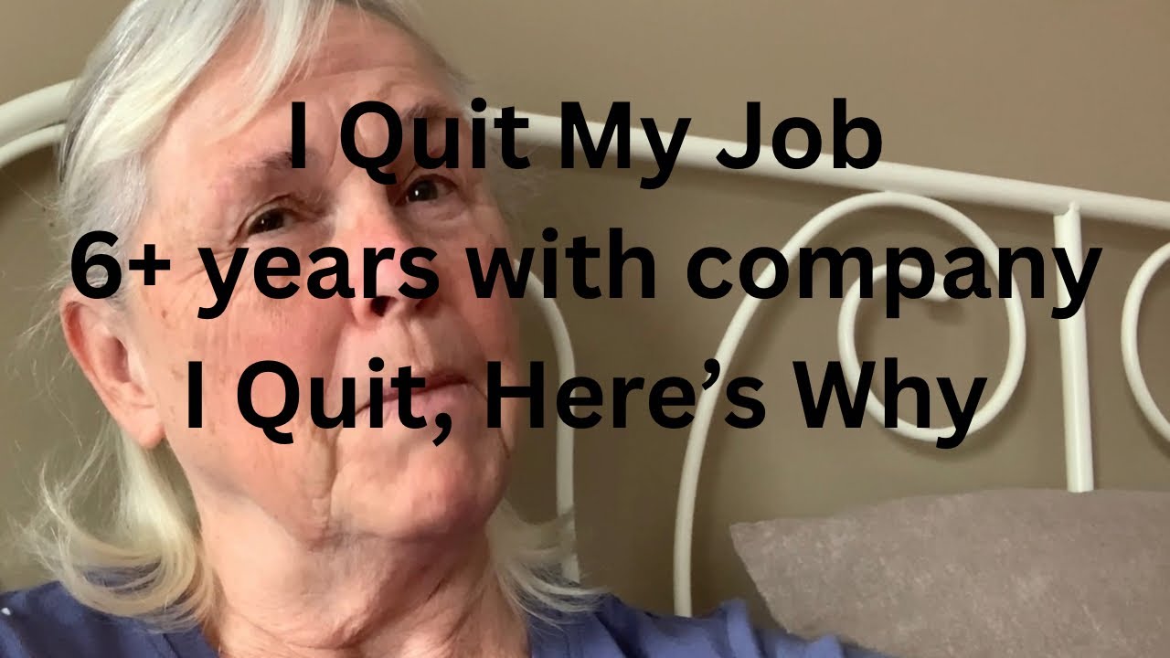 I Quit: 71 yr old senior treated shabbily after 6 + years of exemplary service