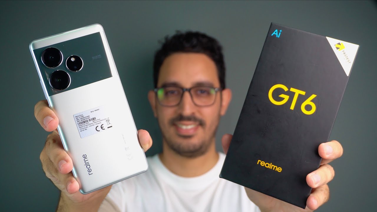 أخيرا وصلني هاتف متكامل يستحق ضعف ثمنه 😱 || Realme GT6 + GIVEAWAY