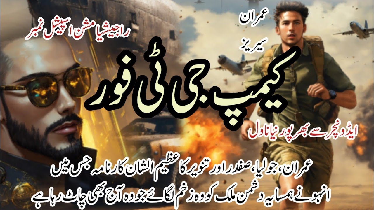 Camp GT4 Imran series novel . complete Urdu audio book.