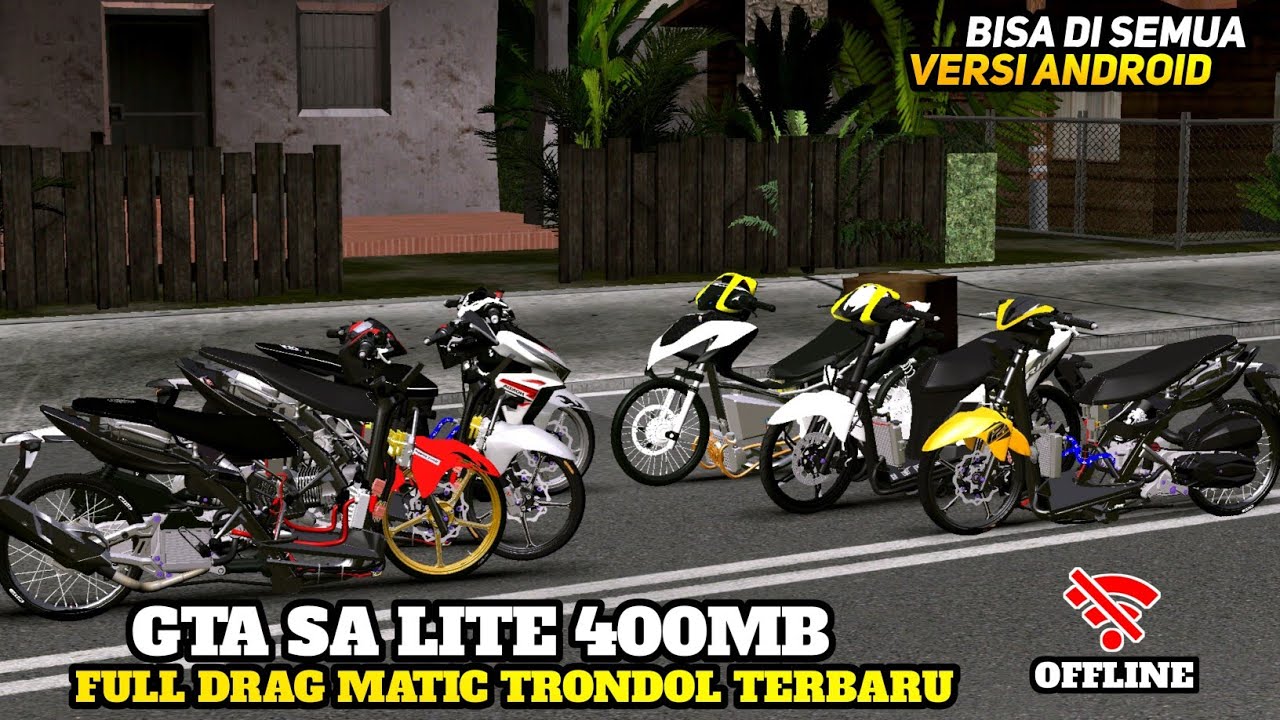 RILIS‼️GTA SA LITE FULL MOD DRAG MATIC LIARAN SOUND GAHAR OFFLINE TERBARU 2025