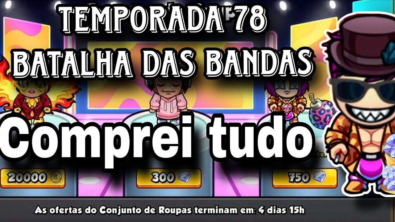 Primeiro dia da Temporada 78 : Batalha das Bandas 🎤💽🎸🎇🎧