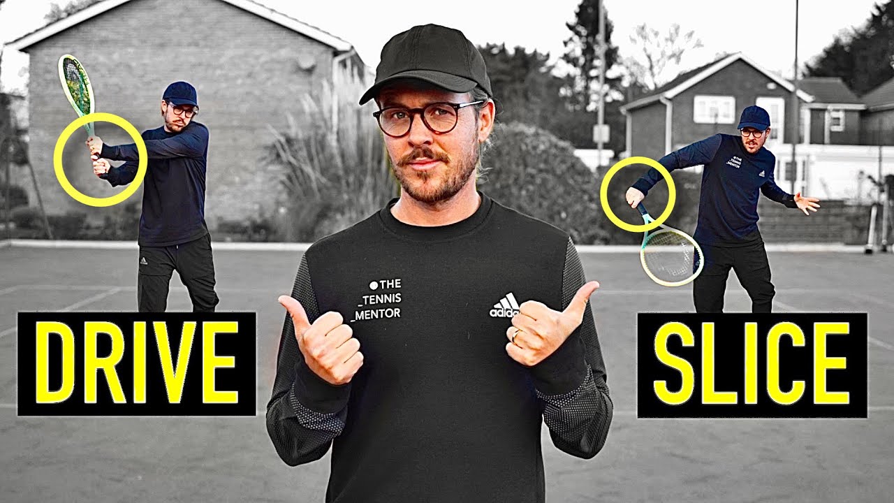 Backhand Lesson: Slice vs Drive (When, Why & How?) #tennis
