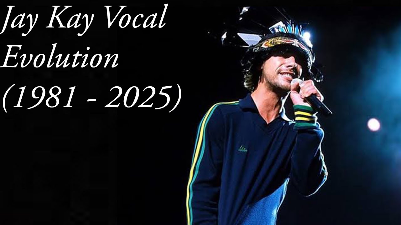 Jay Kay (from Jamiroquai) Vocal Evolution (1981 - 2025) 