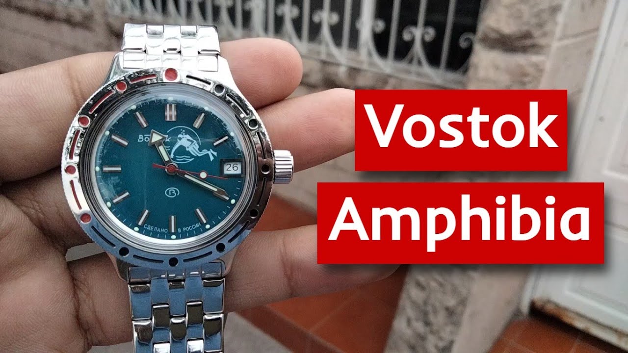 Unboxing Reloj Ruso Vostok Amphibia + C&oacute;mo comprar relojes Vostok baratos (Watchito)