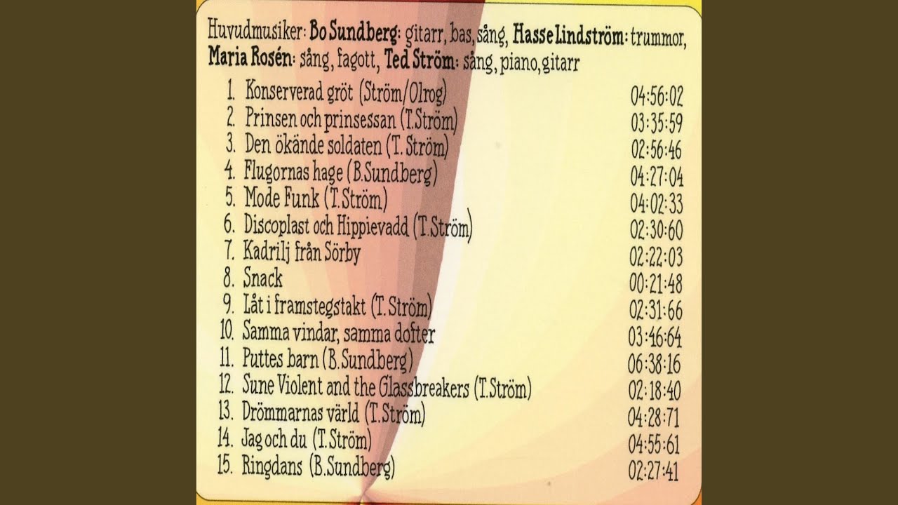 Kadrilj från Sörby (Inspelad för SR Tonkraft 1975)