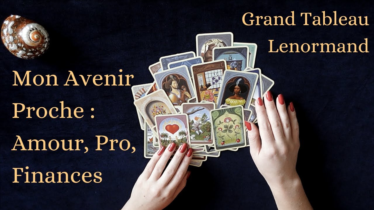MON AVENIR PROCHE : AMOUR, PRO, FINANCES - Grand Tableau Lenormand