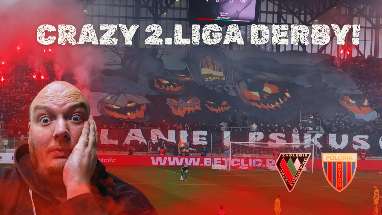 ZAGŁĘBIE SOSNOWIEC VS. POLONIA BYTOM | PYROTECHNIC BATTLE!!