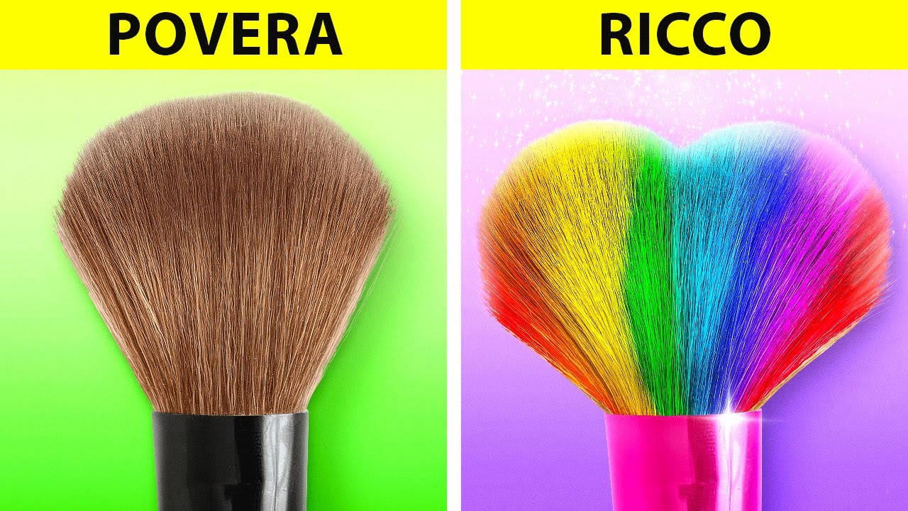 SFIDA DI DISEGNO RICCO Vs POVERO || Chi vince? Idee Semplici e gadget di 123 GO! SCHOOL