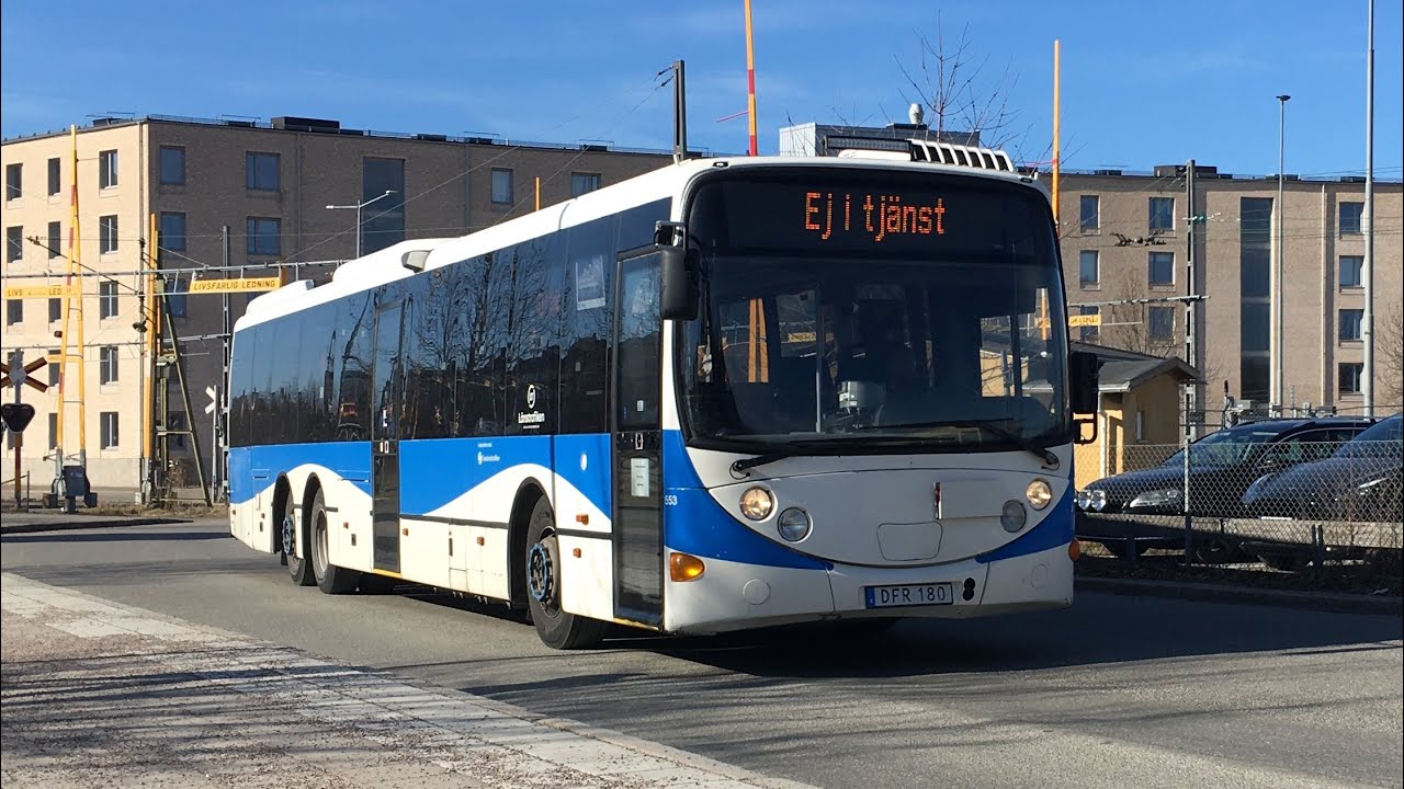 Linje 701 från Örebro Resecentrum till Stormbacka Mosås