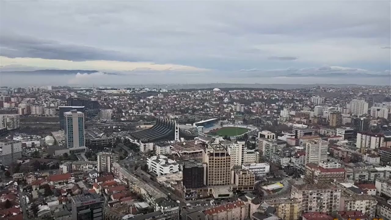 Prishtina Drone Dji Mavic 4K P 2🍺 January 2025