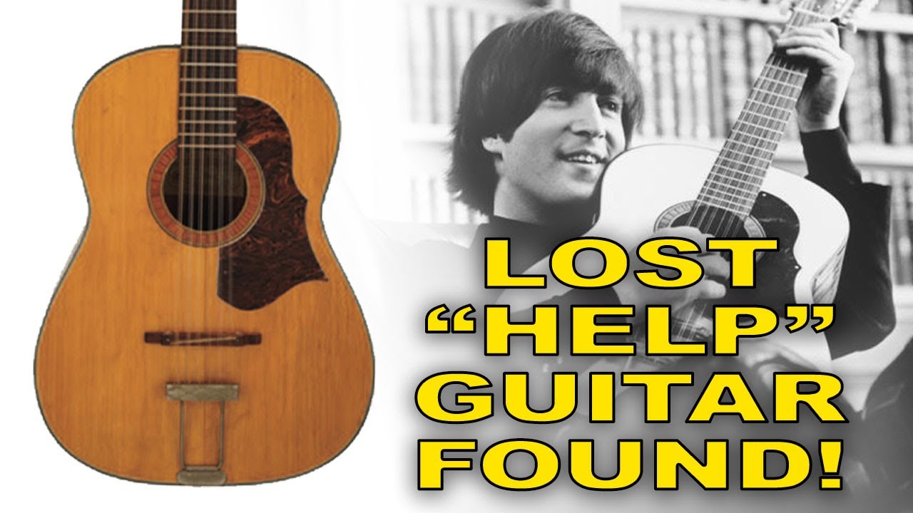 John Lennon's Lost "Help" Guitar Finally Found!