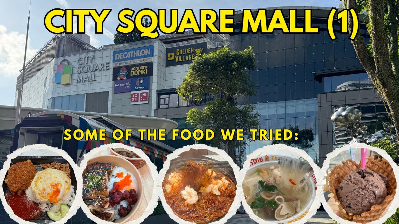 City Square Mall Singapore Food Tour | 10+ New & Renovated Eateries at Farrer Park MRT